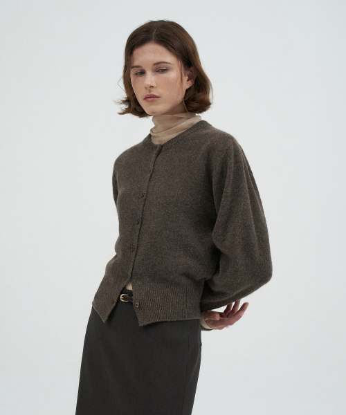 Holgament Baby Alpaca Cardigan[LMBFAU25KN289]-3color