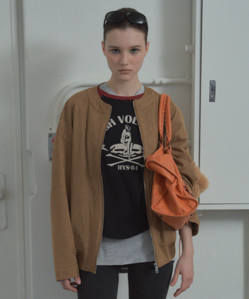 Suede OverFit Blouson Jacket_CTO139(3color)