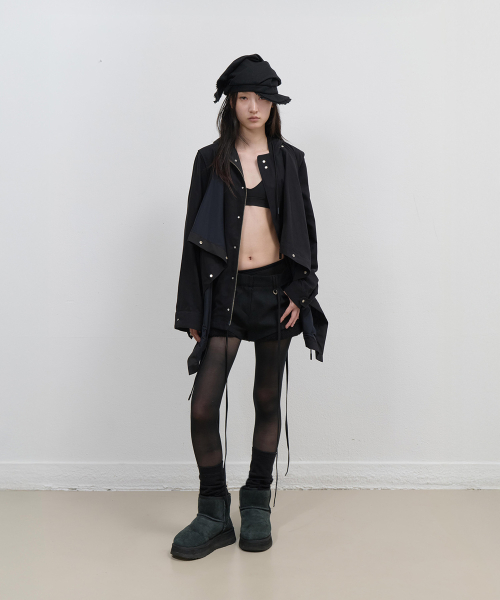 오호스(OJOS) Micro Wool Shorts / Grey - 사이즈 & 후기 | 무신사