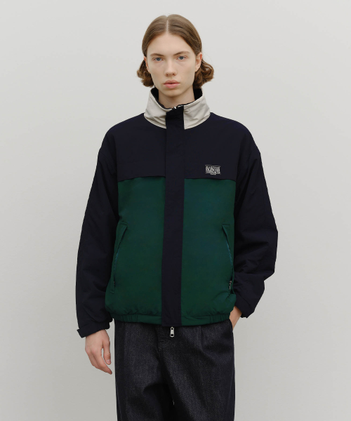 CLASSIC LOGO REVERSIBLE SAILING JACKET dark navy