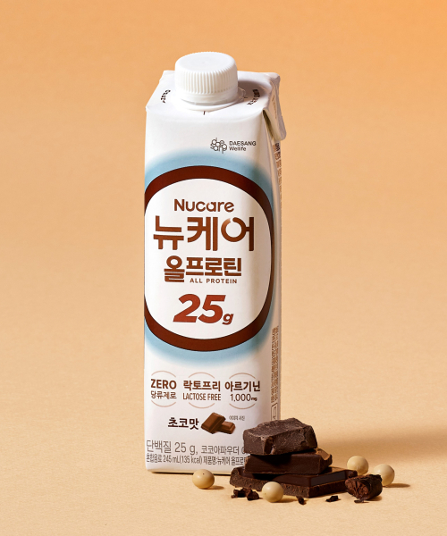뉴케어 올프로틴 초코 25g 단백질 드링크 245ml 24팩