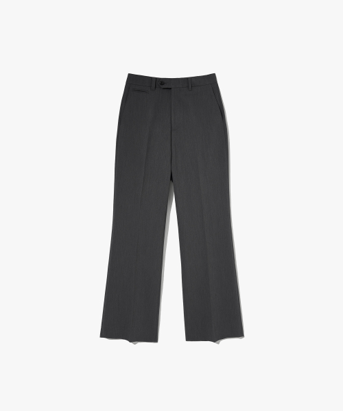 루즈핏 플레어 슬랙스 차콜 COOSPT250CHARCOAL