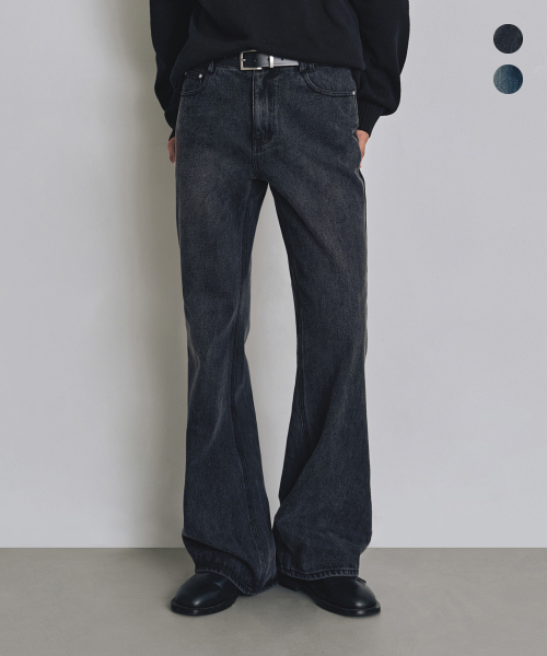 Свободные джинсы клеш Black COOSPT249BLACK