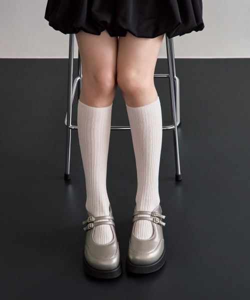 스탠드오일() Hatched Platform Mary Jane · 해치드 플랫폼 메리제인 상품 이미지