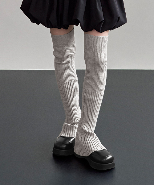 스탠드오일() Snap Knit Leg Warmer · 스냅 니트 레그 워머 상품 이미지