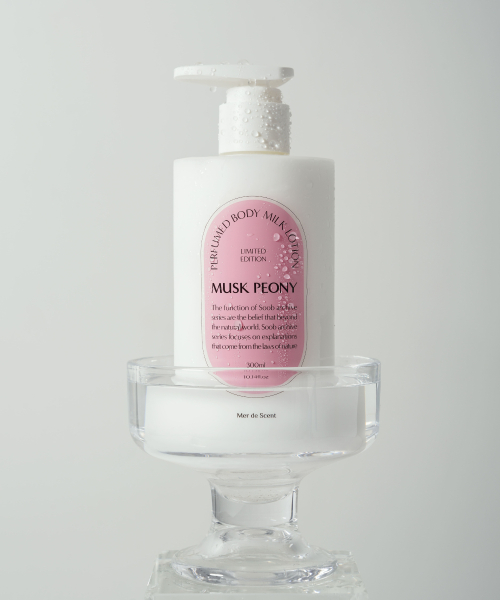 [리뉴얼/한정판] 메르디센트 머스크피오니 퍼퓸드 바디 밀크로션 300ml