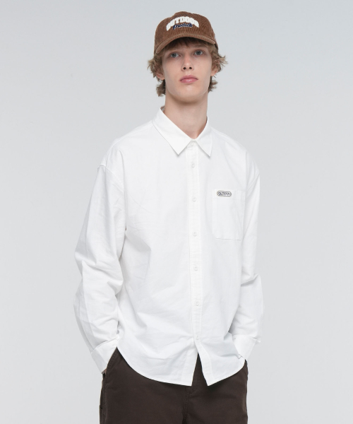 BASIC OXFORD SHIRT (белая)