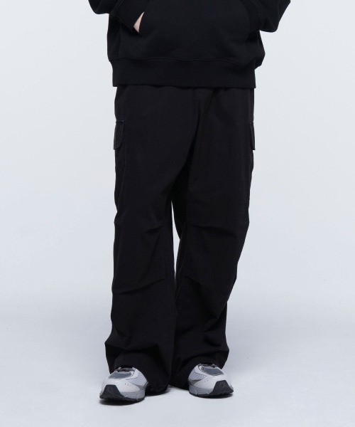 CARGO POCKET PANTS (чёрная)