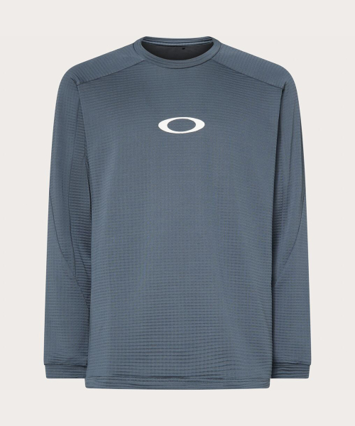 오클리() (공용) 인핸스 라이트 그리드 롱슬리브 크루 5.7 - 다크 슬레이트 / FOA40812394A 상품 이미지
