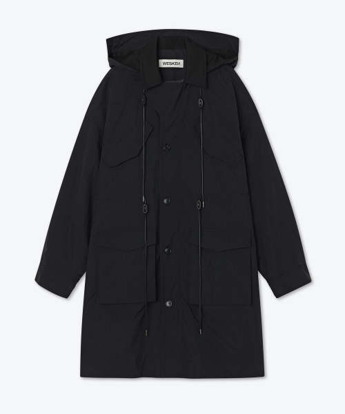 LAYERED FIELD PARKA (BLACK)