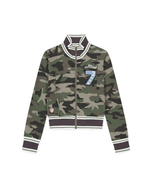 W Patch Track Jacket Camo