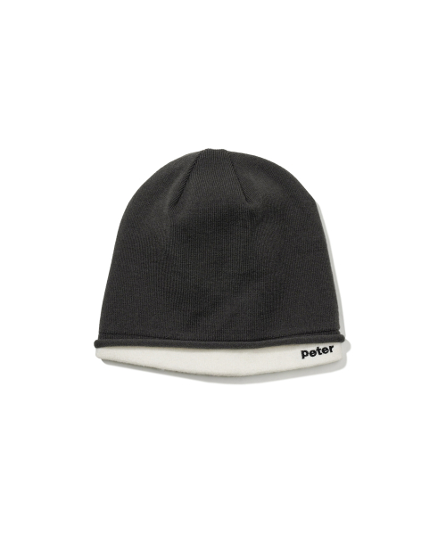 마이네임이즈피터 PETER LAYERED BEANIE - GRAY