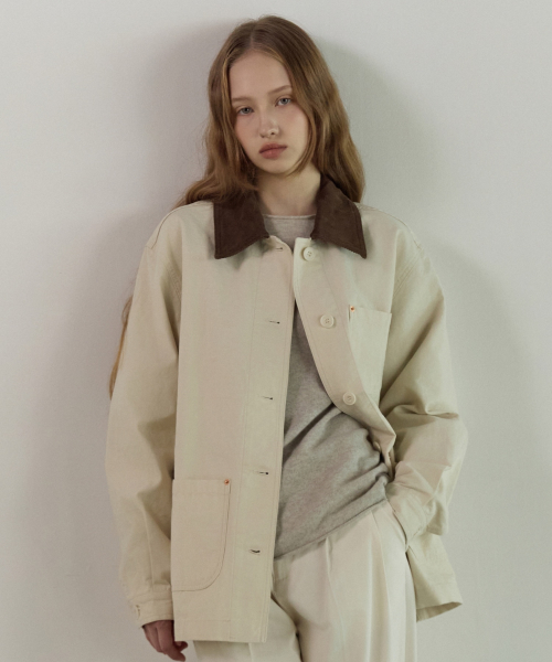 Cotton Work Jacket_2Color