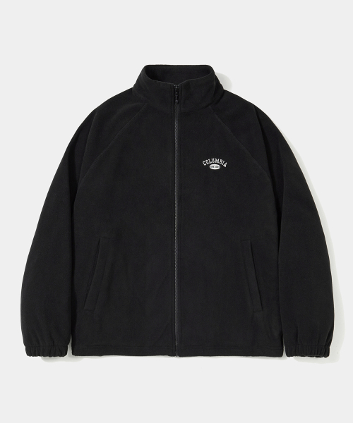 CU ARCH FLEECE ZIP-UP JACKET_BLACK