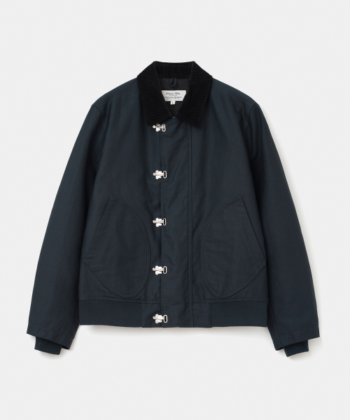 deck jacket navy