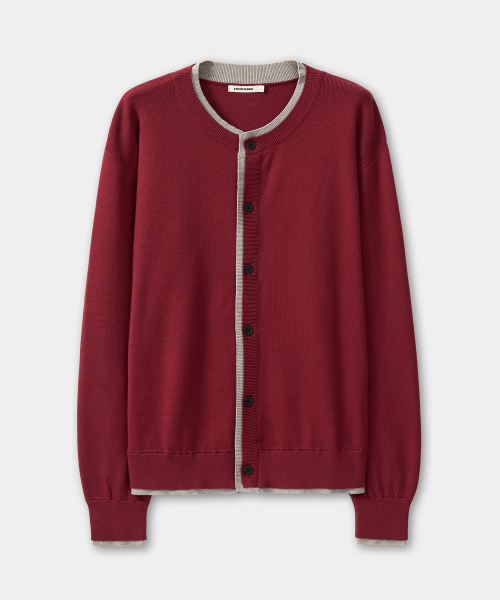 кардиган (DARK RED)