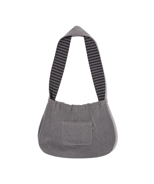 PIGMENT DYED REVERSIBLE CROSSBODY BAG [CHA]