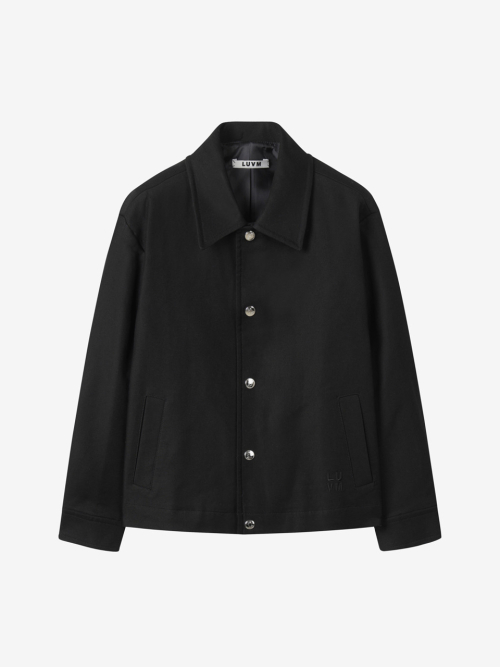 COTTON WORK JACKET_BLACK