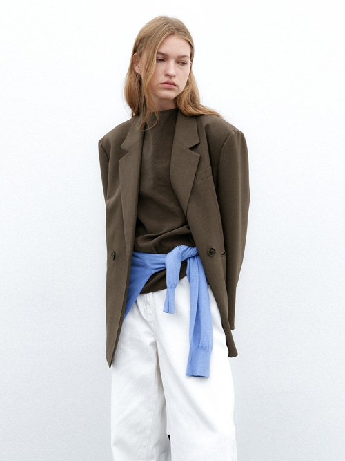 TUCK VOLUME OVERFIT JACKET(JK-3032)