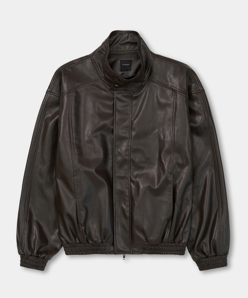 PU куртка (DARK BROWN)