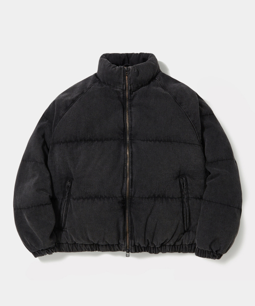 NYC DENIM WOMENS PUFFER_GRAY DENIM