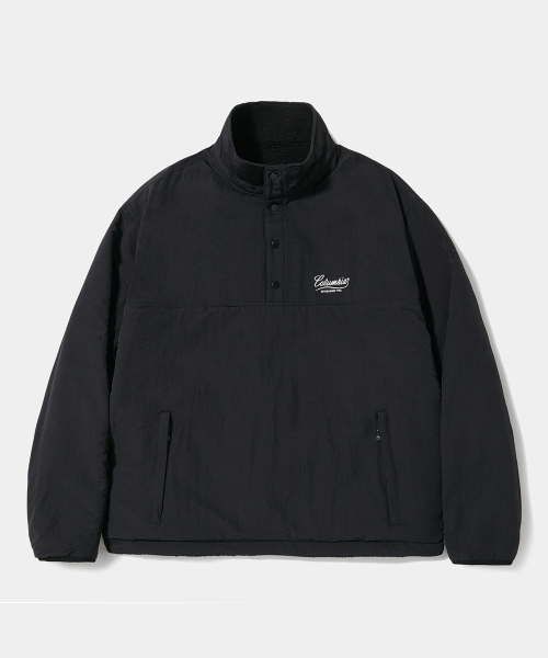 NY STREET TAIL REVERSIBLE NYLON/PP ANORAK_BLACK