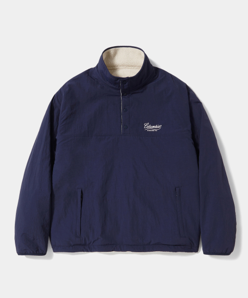 NY STREET TAIL REVERSIBLE NYLON/PP ANORAK_NAVY