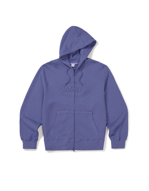 [Mmlg] OPACITY HOOD ZIPUP (PURPLE CLOUD)