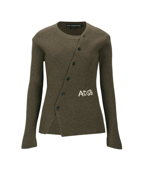 앤더슨벨() HAND STITCHED BASIC CARDIGAN atb1400w(BROWN) 상품 이미지