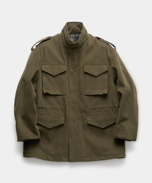 Куртка M-65 из вареного хлопка (Washed Khaki)