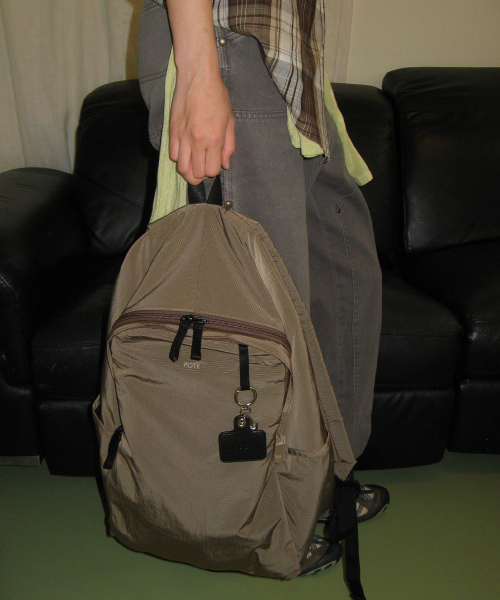 0006 HideSlot Classic Backpack (L)_Mocha