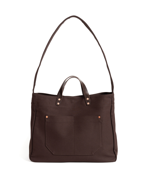 와일드 브릭스 W24 TWO-WAY BAG (dark brown)