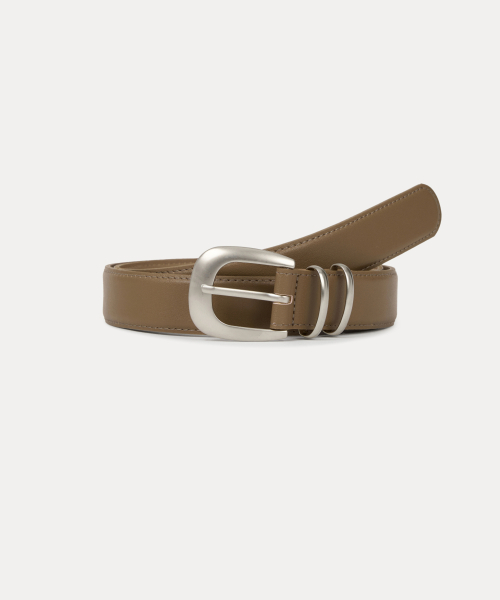 Ремень Oval Buckle_Beige
