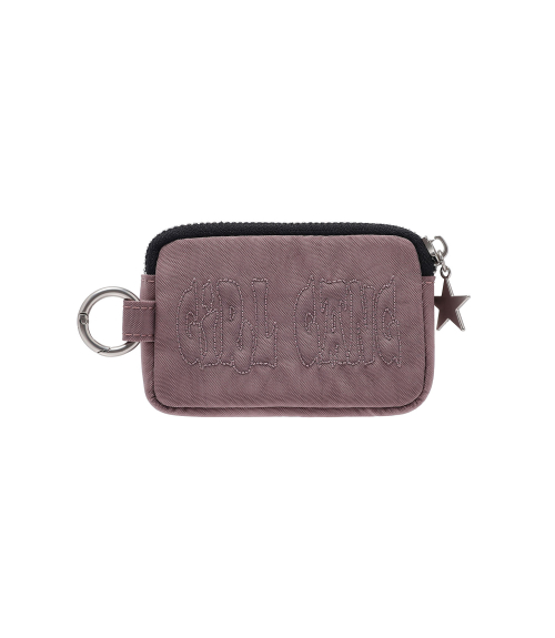 STITCHED 3STAR CARD WALLET_PURPLE(NG2FFUAB61A)