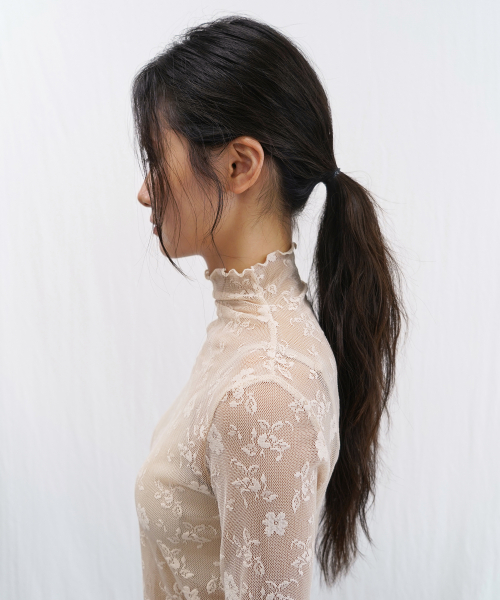 Flower Pattern French Pullover (2 Colors)