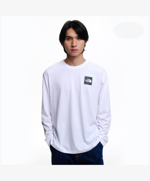노스페이스 NT7TR59B TNF 코어 EX 긴팔 티셔츠 WHITE