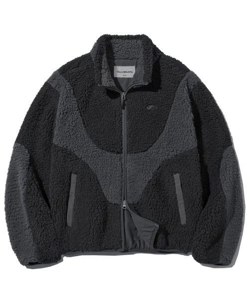 Pluffy Duo Fleece куртка-черный