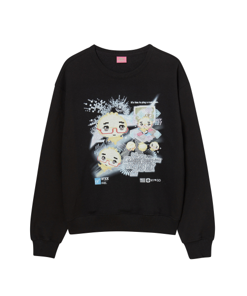 NYGD DDR SWEATSHIRTS черный