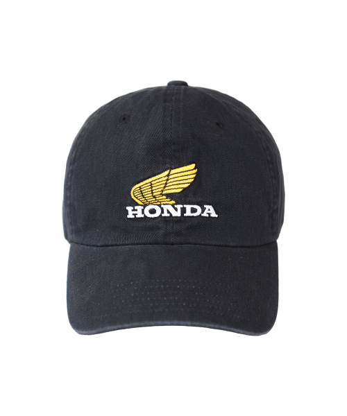 혼다 모터사이클() Vintage Old Wing Logo Cap Black 상품 이미지