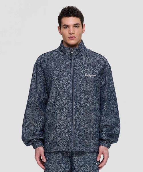 (W) 004 джинсы TRACK TOP 004 CARPET ALLOVER INDIGO