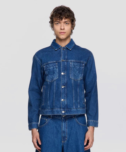 (M) жакет 401 джинсы куртка 401 STONE WASH