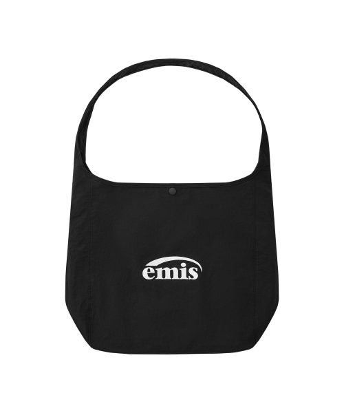 NYLON SHOULDER BAG-черный