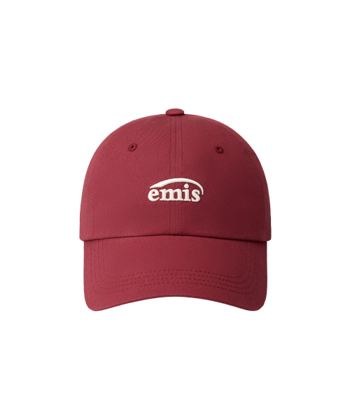 SMALL LOGO BALL CAP-RED