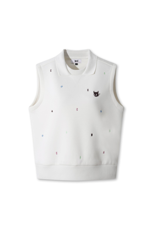 Women Multicolor Embroidery жилет CODE0