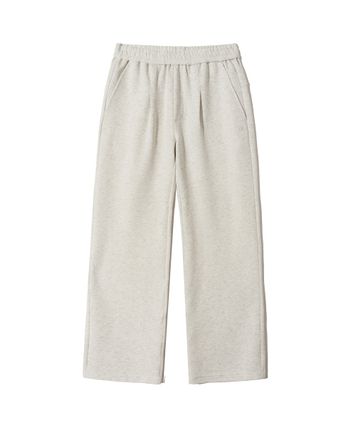 버터플라이 스포츠웨어() 오리지널 로고 투 턱 스웻팬츠 오트밀 상품 이미지