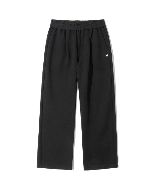 버터플라이 스포츠웨어() 오리지널 로고 투 턱 스웻팬츠 블랙 상품 이미지