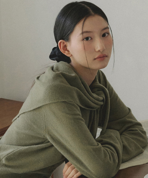 링서울() cashmere knit scarf-green 상품 이미지