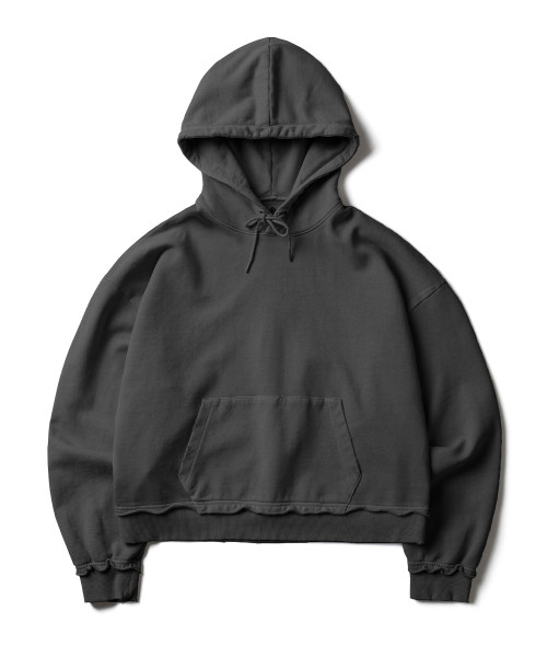 BRACKET0 VTG CROP худи (CHARCOAL)