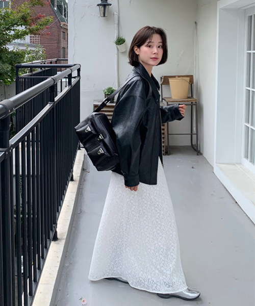 링서울() lace banding skirt-ivory 상품 이미지