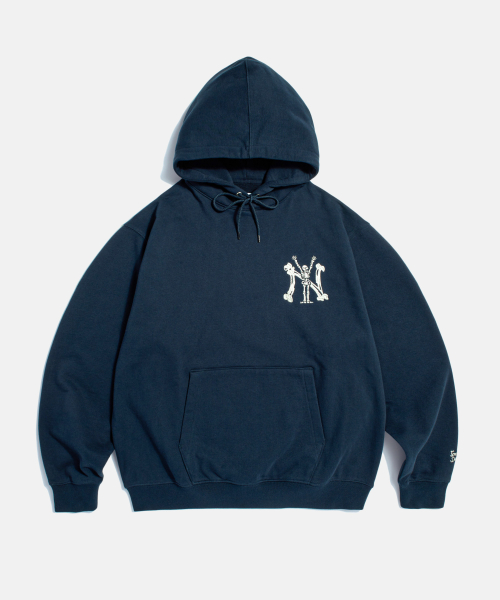 NY Skeletons Heavyweight худи Navy